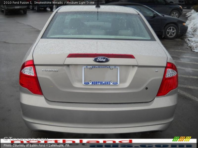 Smokestone Metallic / Medium Light Stone 2010 Ford Fusion S