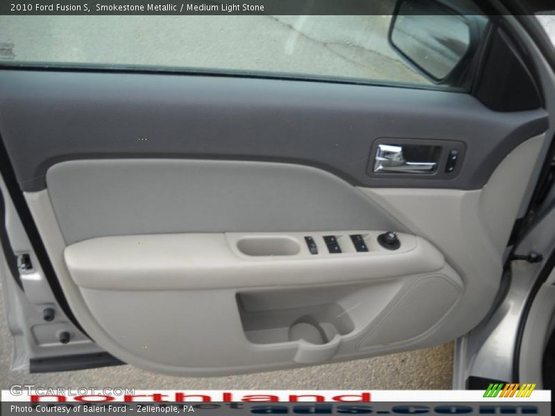 Smokestone Metallic / Medium Light Stone 2010 Ford Fusion S