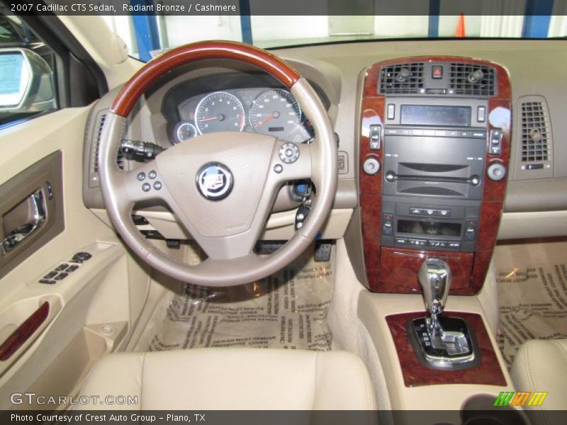 Radiant Bronze / Cashmere 2007 Cadillac CTS Sedan
