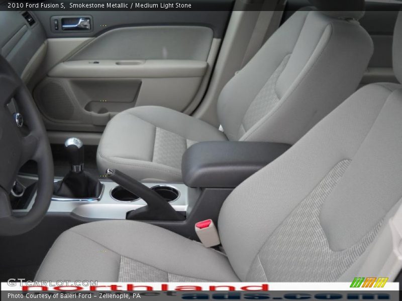 Smokestone Metallic / Medium Light Stone 2010 Ford Fusion S