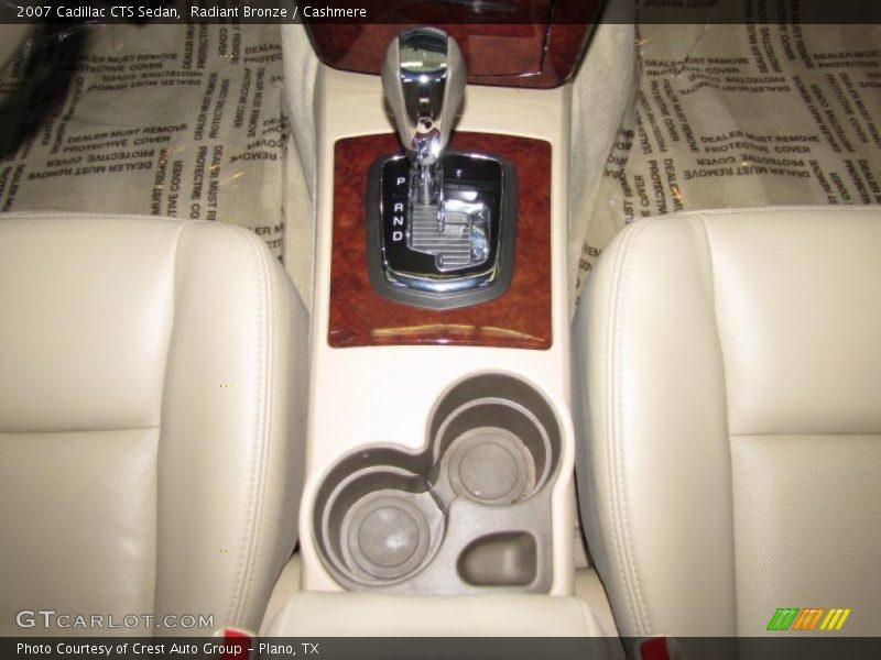 Radiant Bronze / Cashmere 2007 Cadillac CTS Sedan