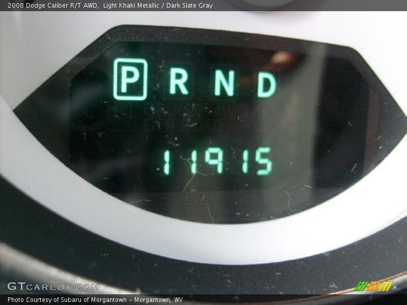 Light Khaki Metallic / Dark Slate Gray 2008 Dodge Caliber R/T AWD