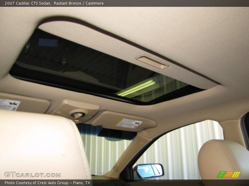 Radiant Bronze / Cashmere 2007 Cadillac CTS Sedan