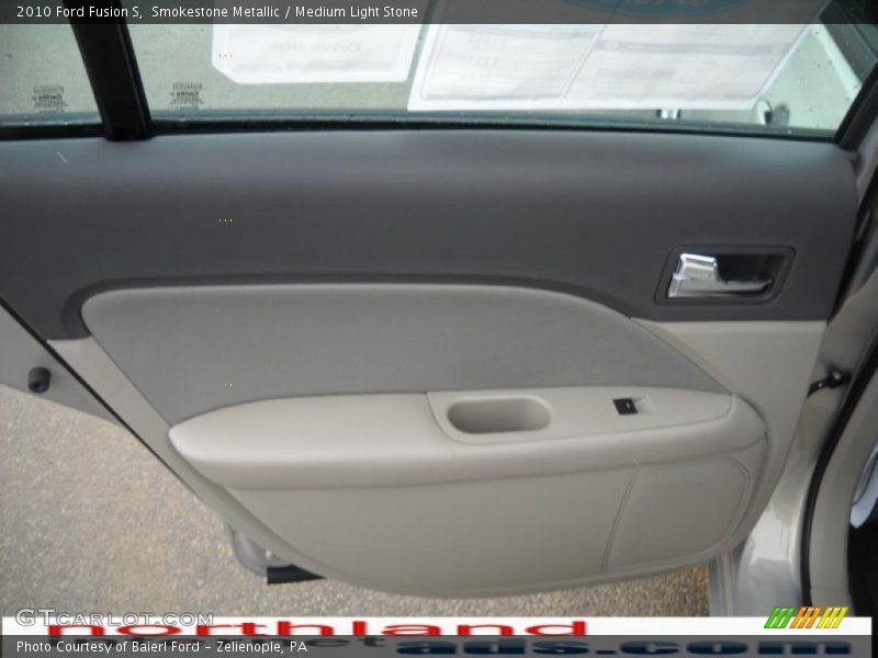 Smokestone Metallic / Medium Light Stone 2010 Ford Fusion S