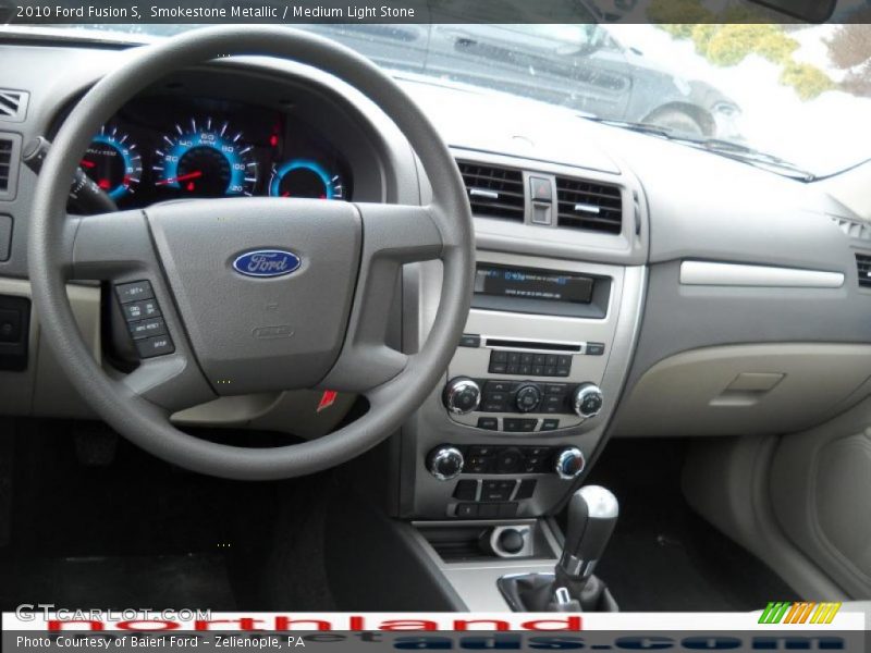 Smokestone Metallic / Medium Light Stone 2010 Ford Fusion S
