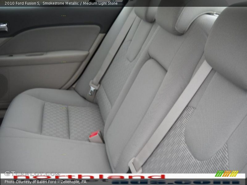 Smokestone Metallic / Medium Light Stone 2010 Ford Fusion S