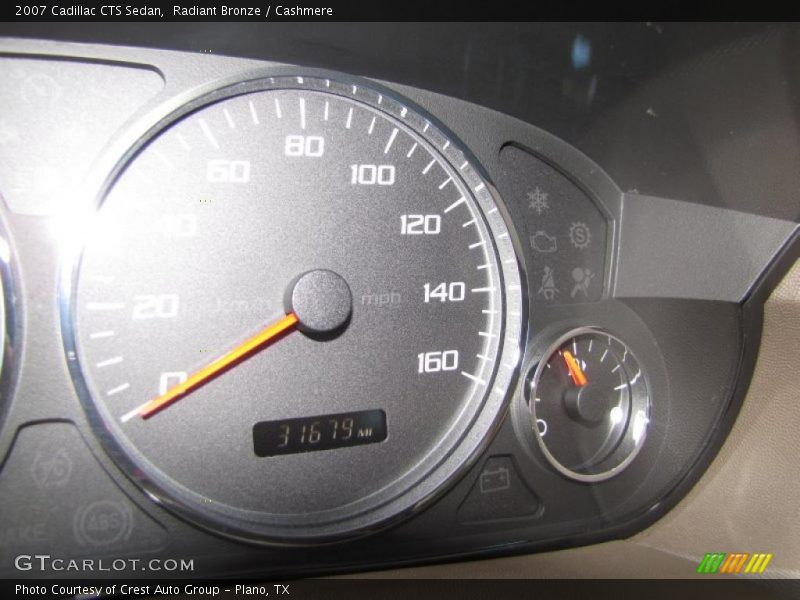 Radiant Bronze / Cashmere 2007 Cadillac CTS Sedan