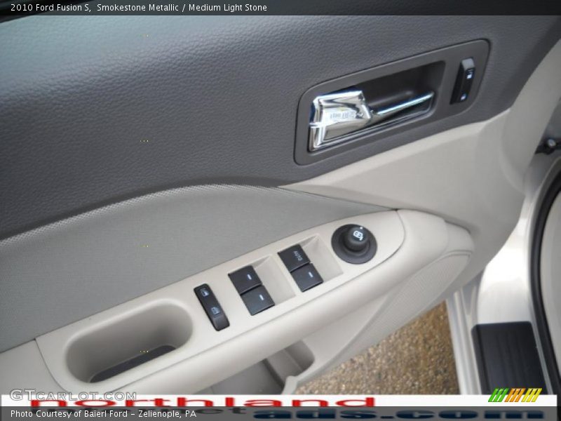 Smokestone Metallic / Medium Light Stone 2010 Ford Fusion S