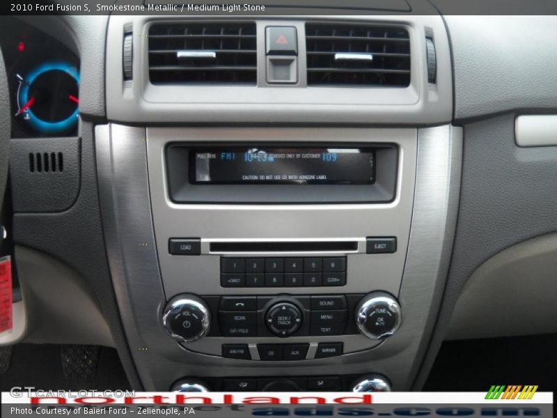 Smokestone Metallic / Medium Light Stone 2010 Ford Fusion S