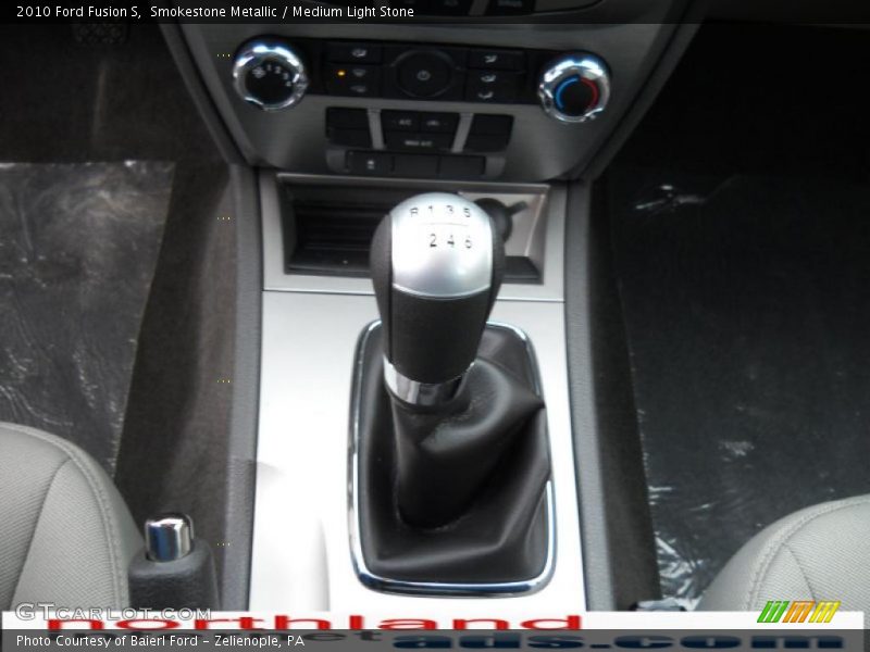 Smokestone Metallic / Medium Light Stone 2010 Ford Fusion S