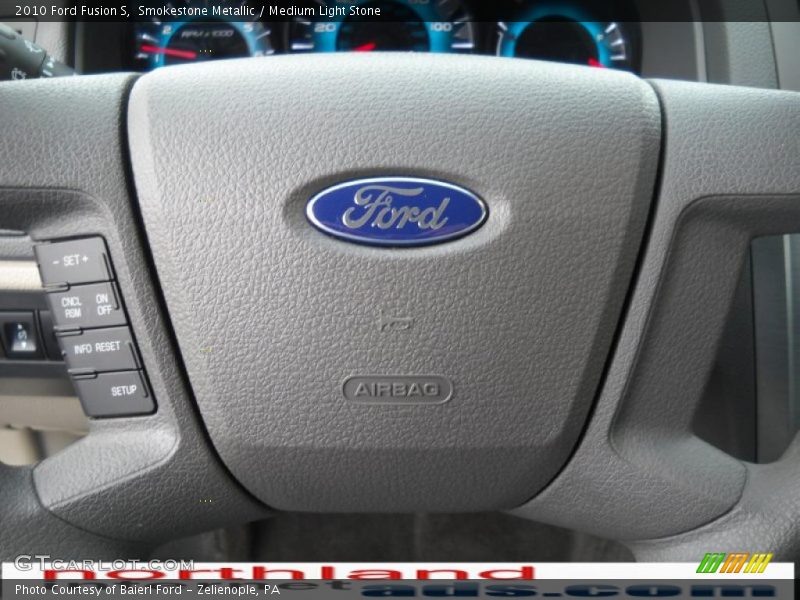 Smokestone Metallic / Medium Light Stone 2010 Ford Fusion S