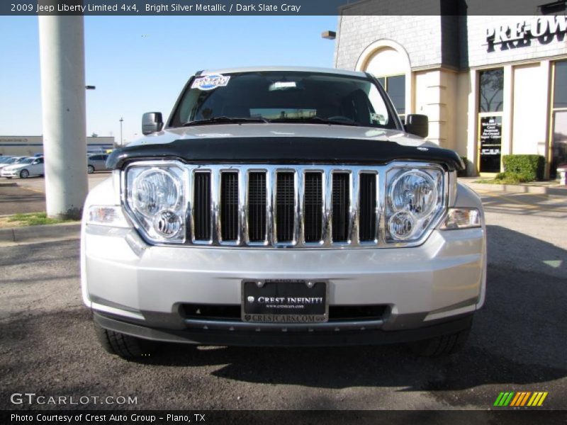 Bright Silver Metallic / Dark Slate Gray 2009 Jeep Liberty Limited 4x4