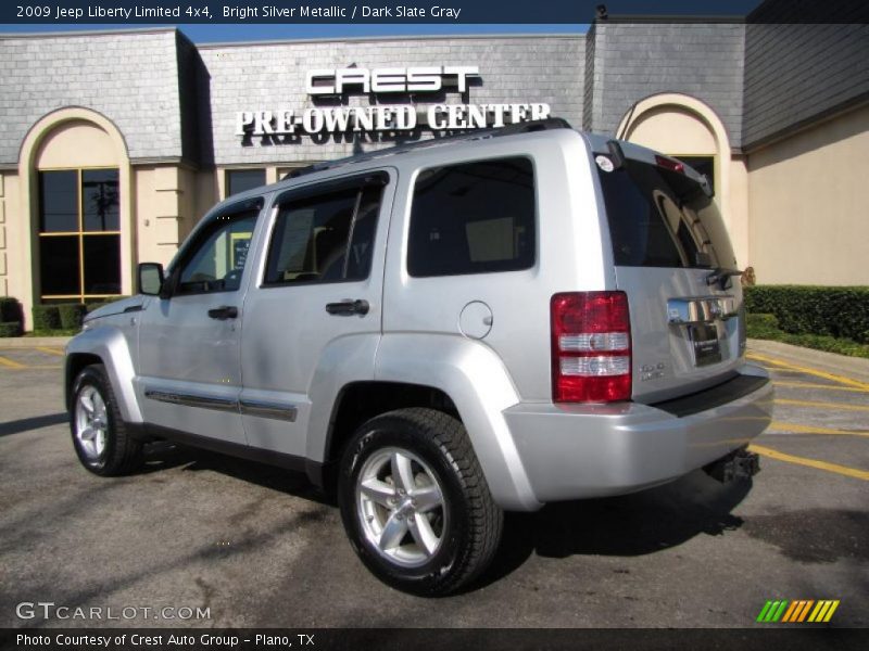 Bright Silver Metallic / Dark Slate Gray 2009 Jeep Liberty Limited 4x4