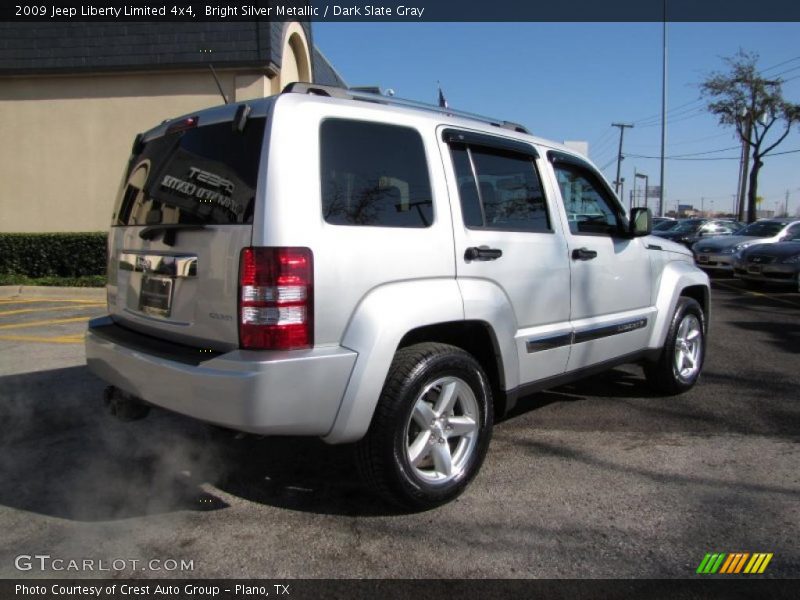 Bright Silver Metallic / Dark Slate Gray 2009 Jeep Liberty Limited 4x4