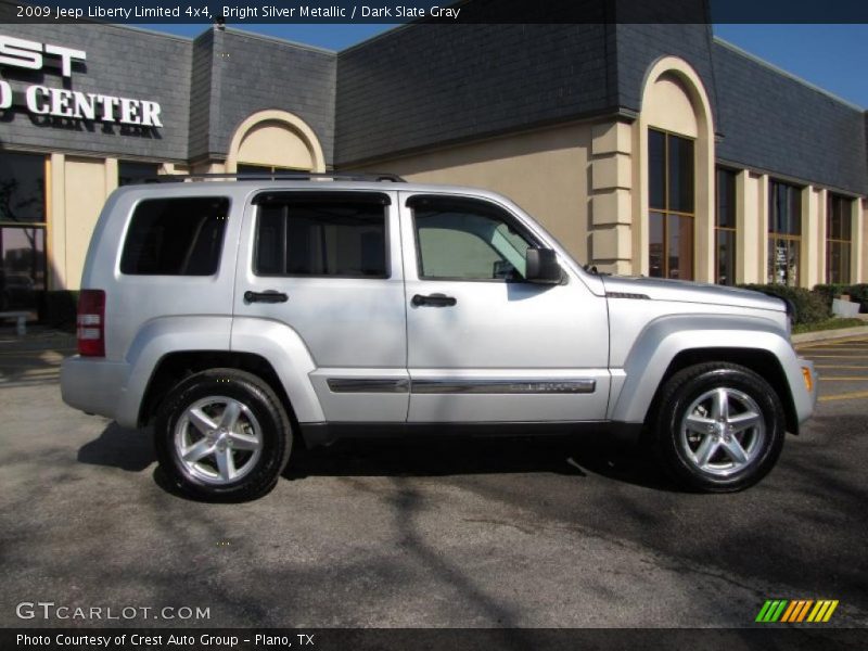 Bright Silver Metallic / Dark Slate Gray 2009 Jeep Liberty Limited 4x4