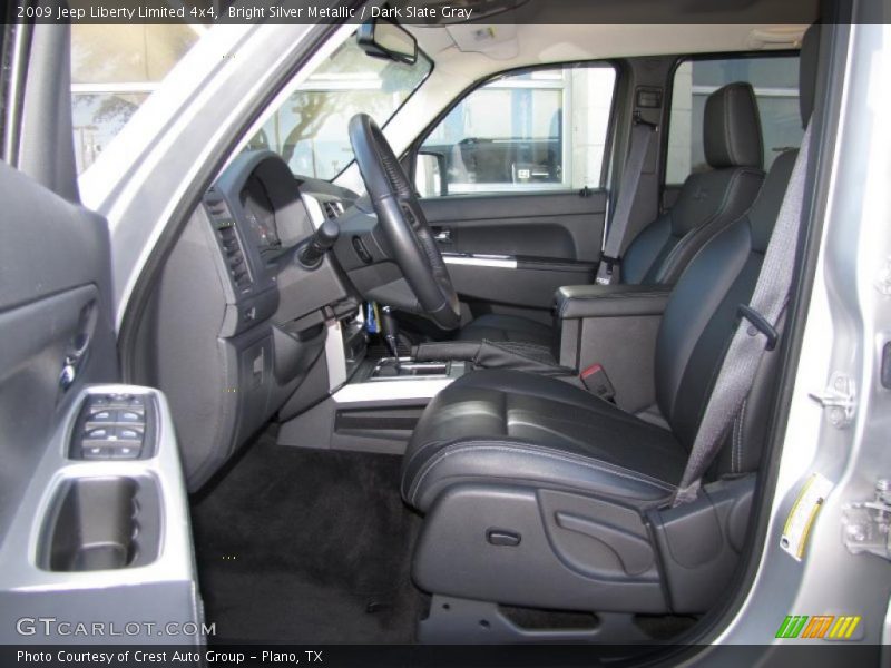Bright Silver Metallic / Dark Slate Gray 2009 Jeep Liberty Limited 4x4