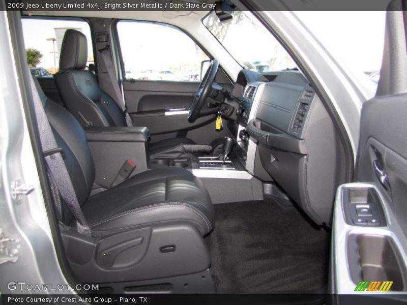Bright Silver Metallic / Dark Slate Gray 2009 Jeep Liberty Limited 4x4