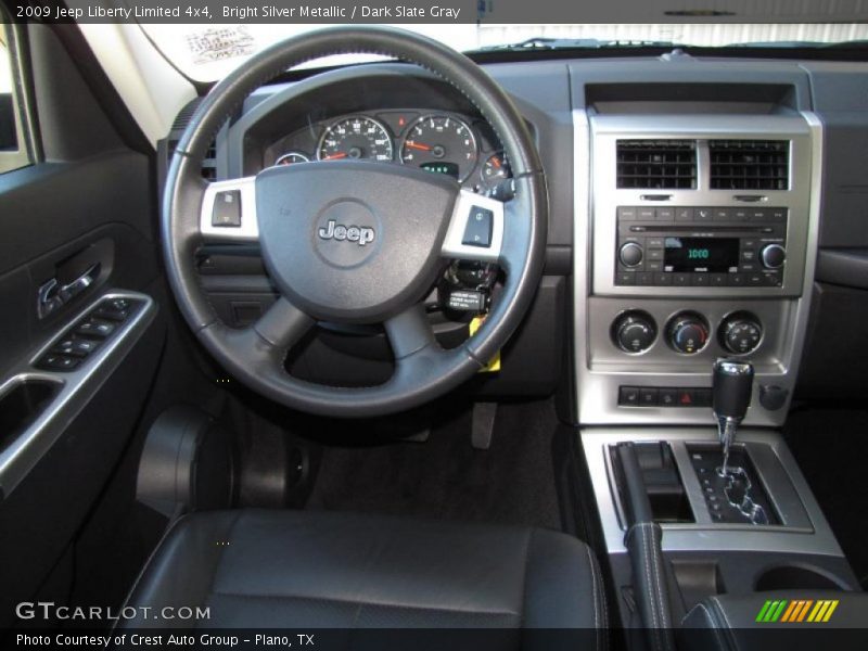 Bright Silver Metallic / Dark Slate Gray 2009 Jeep Liberty Limited 4x4