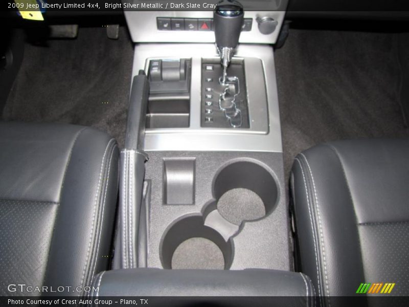 Bright Silver Metallic / Dark Slate Gray 2009 Jeep Liberty Limited 4x4