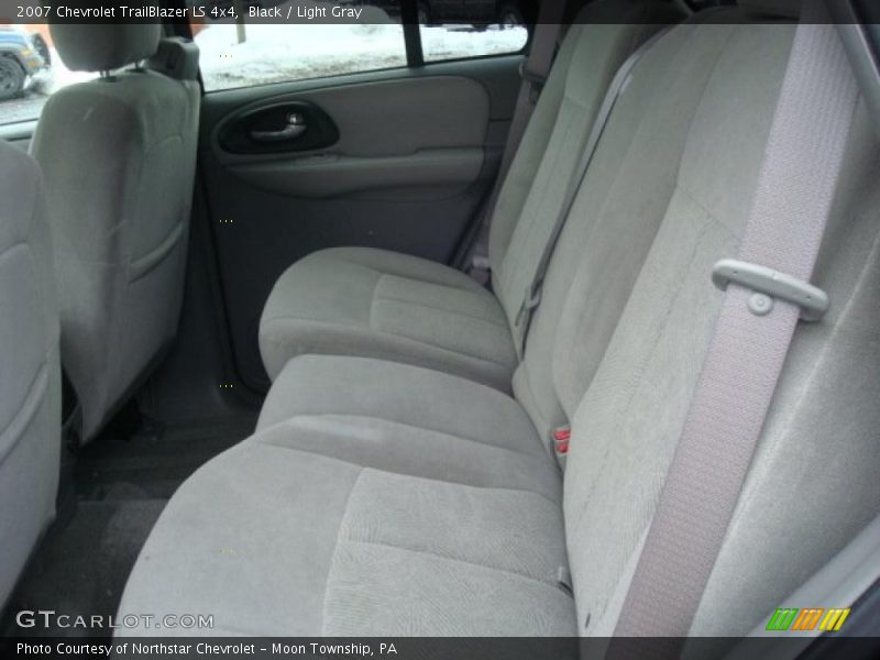 Black / Light Gray 2007 Chevrolet TrailBlazer LS 4x4