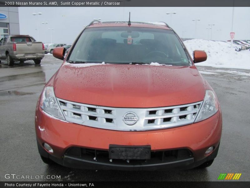 Sunlit Copper Metallic / Charcoal 2003 Nissan Murano SL AWD