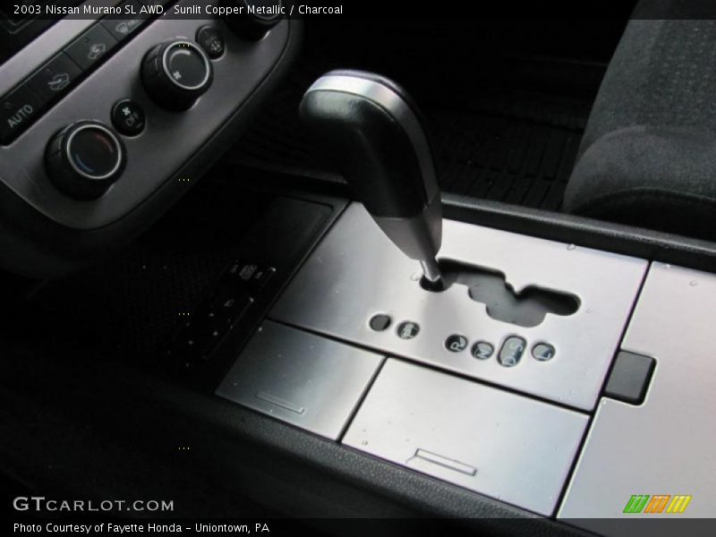 Sunlit Copper Metallic / Charcoal 2003 Nissan Murano SL AWD