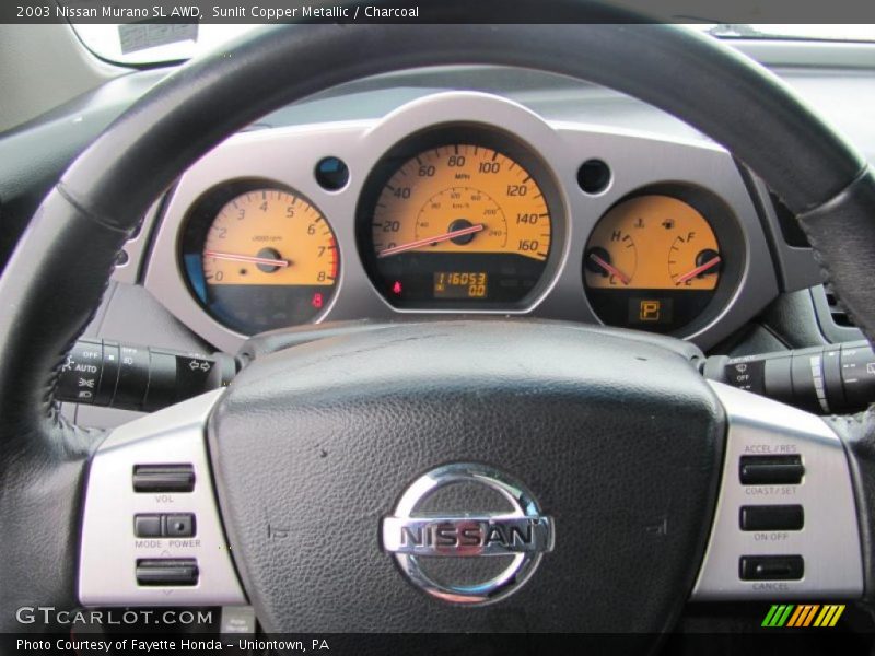 Sunlit Copper Metallic / Charcoal 2003 Nissan Murano SL AWD