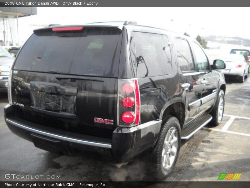 Onyx Black / Ebony 2008 GMC Yukon Denali AWD