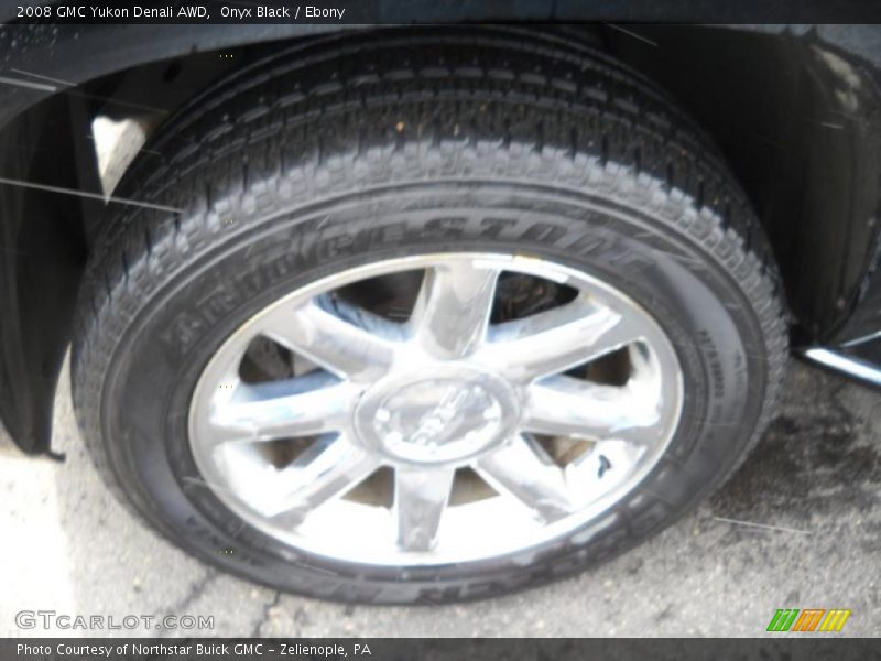 Onyx Black / Ebony 2008 GMC Yukon Denali AWD