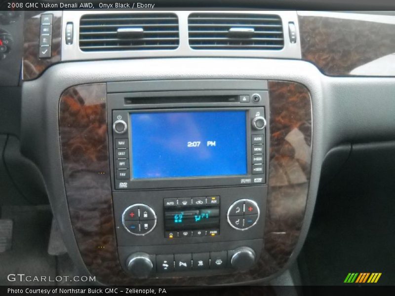 Onyx Black / Ebony 2008 GMC Yukon Denali AWD