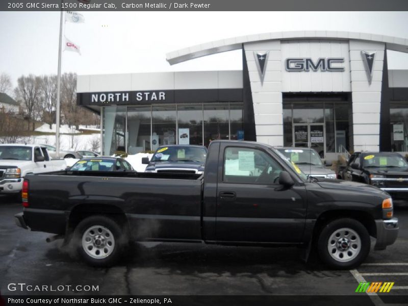 Carbon Metallic / Dark Pewter 2005 GMC Sierra 1500 Regular Cab
