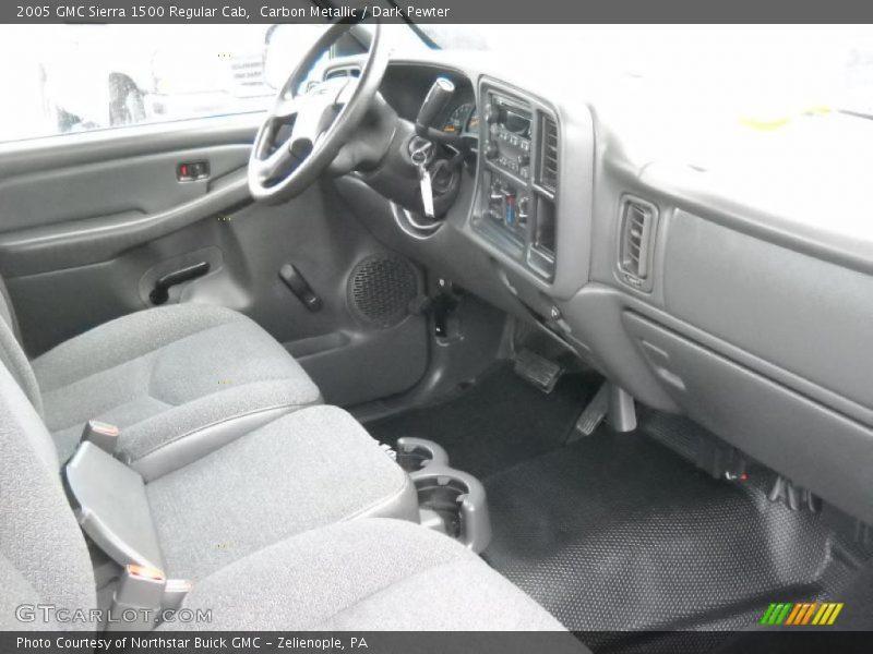 Carbon Metallic / Dark Pewter 2005 GMC Sierra 1500 Regular Cab