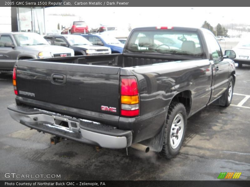 Carbon Metallic / Dark Pewter 2005 GMC Sierra 1500 Regular Cab