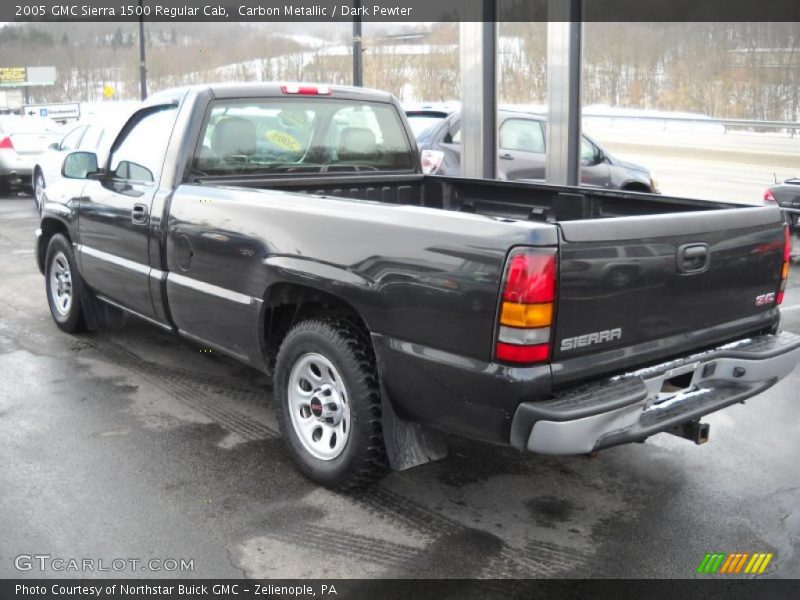 Carbon Metallic / Dark Pewter 2005 GMC Sierra 1500 Regular Cab