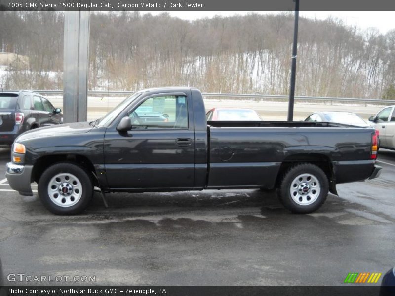 Carbon Metallic / Dark Pewter 2005 GMC Sierra 1500 Regular Cab