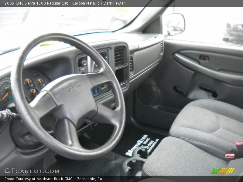 Carbon Metallic / Dark Pewter 2005 GMC Sierra 1500 Regular Cab