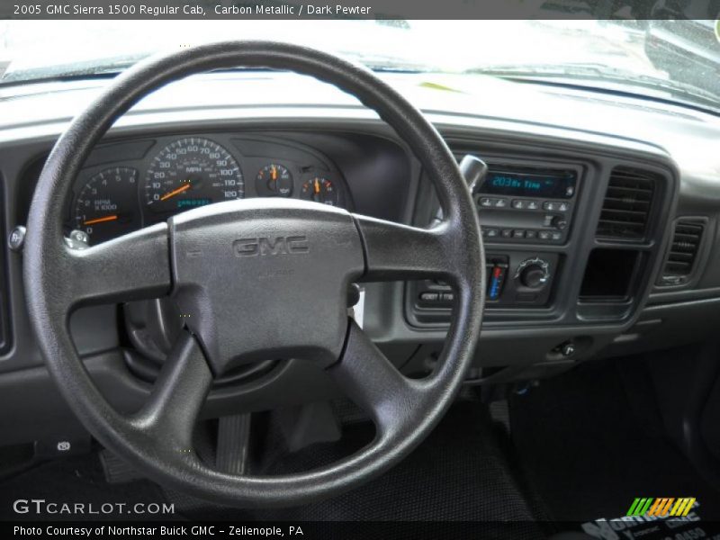 Carbon Metallic / Dark Pewter 2005 GMC Sierra 1500 Regular Cab