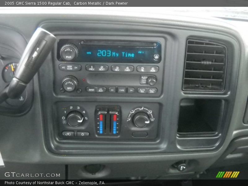 Carbon Metallic / Dark Pewter 2005 GMC Sierra 1500 Regular Cab