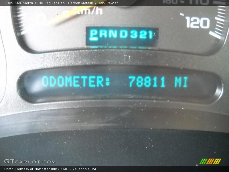 Carbon Metallic / Dark Pewter 2005 GMC Sierra 1500 Regular Cab