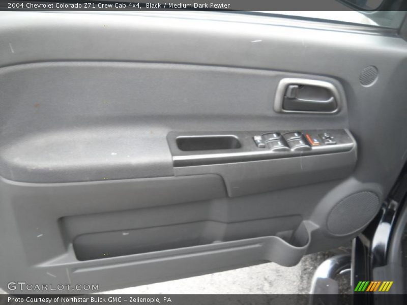 Black / Medium Dark Pewter 2004 Chevrolet Colorado Z71 Crew Cab 4x4