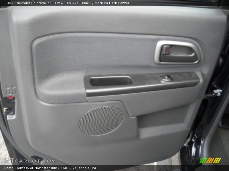 Black / Medium Dark Pewter 2004 Chevrolet Colorado Z71 Crew Cab 4x4