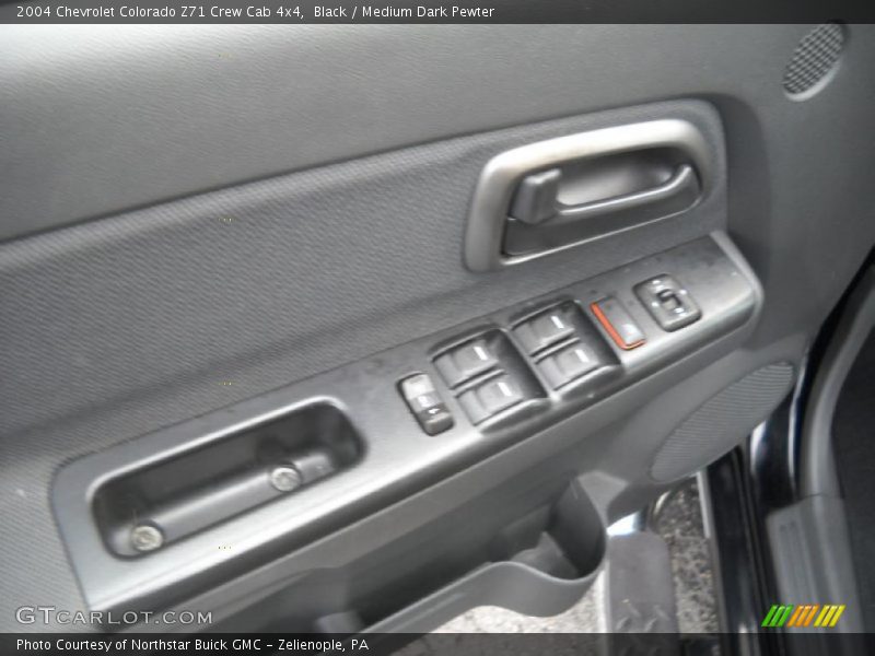 Black / Medium Dark Pewter 2004 Chevrolet Colorado Z71 Crew Cab 4x4