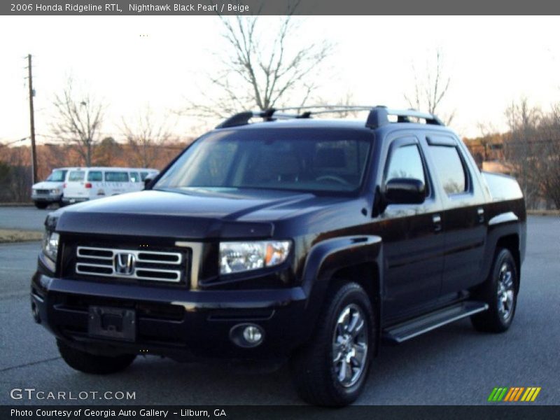 Nighthawk Black Pearl / Beige 2006 Honda Ridgeline RTL