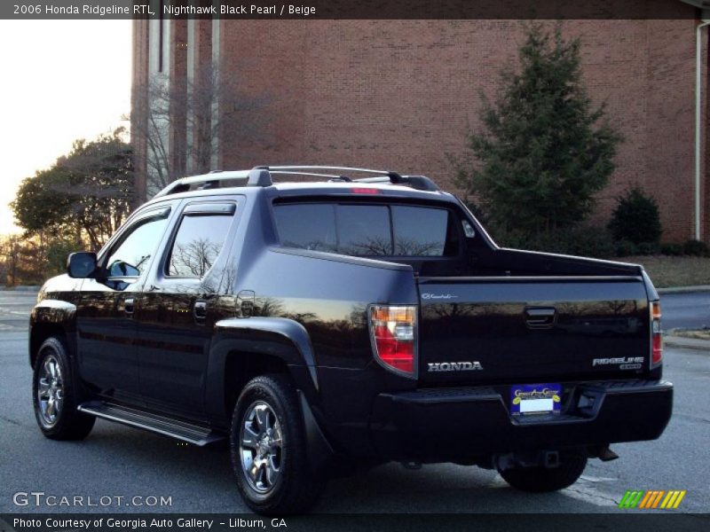 Nighthawk Black Pearl / Beige 2006 Honda Ridgeline RTL
