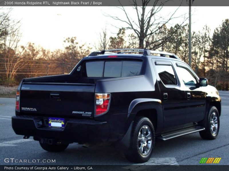 Nighthawk Black Pearl / Beige 2006 Honda Ridgeline RTL