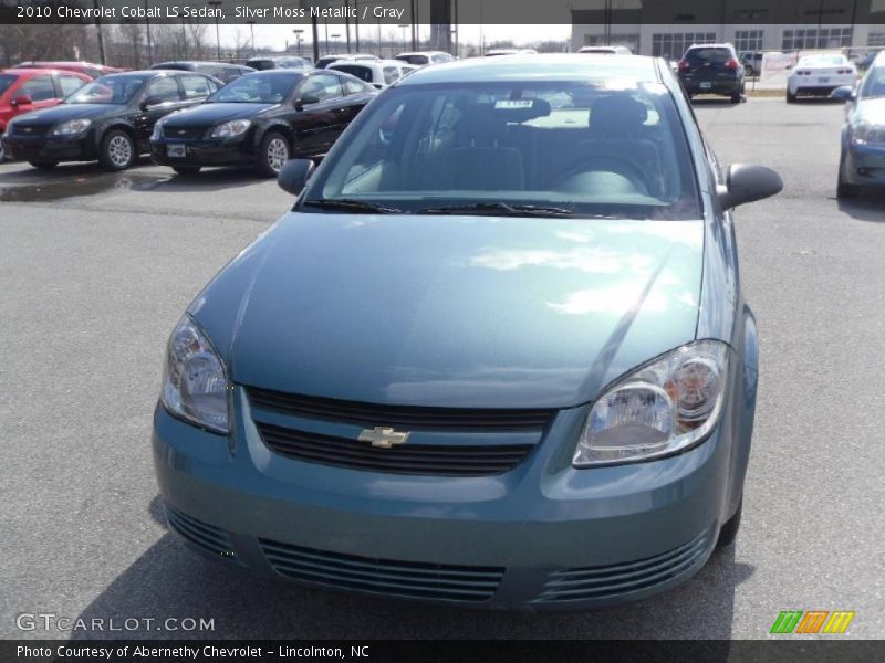 Silver Moss Metallic / Gray 2010 Chevrolet Cobalt LS Sedan