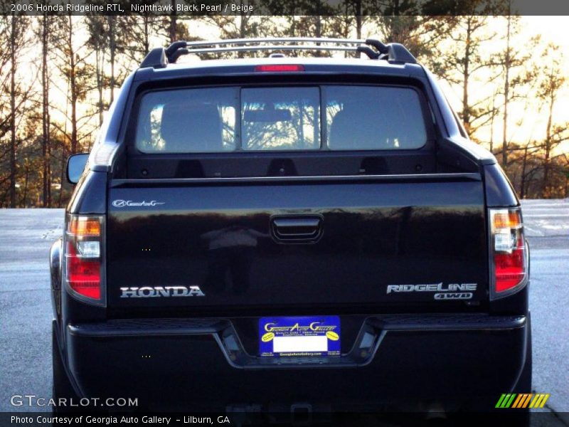 Nighthawk Black Pearl / Beige 2006 Honda Ridgeline RTL