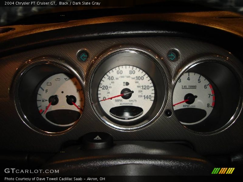 Black / Dark Slate Gray 2004 Chrysler PT Cruiser GT