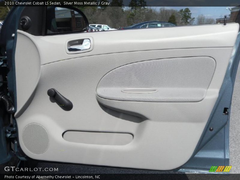 Silver Moss Metallic / Gray 2010 Chevrolet Cobalt LS Sedan
