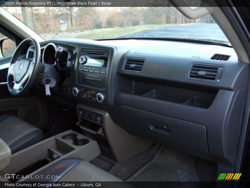 Nighthawk Black Pearl / Beige 2006 Honda Ridgeline RTL